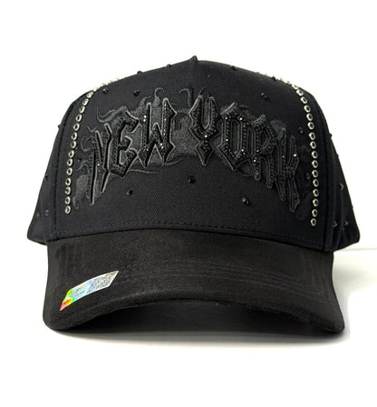 New York Skull All Black